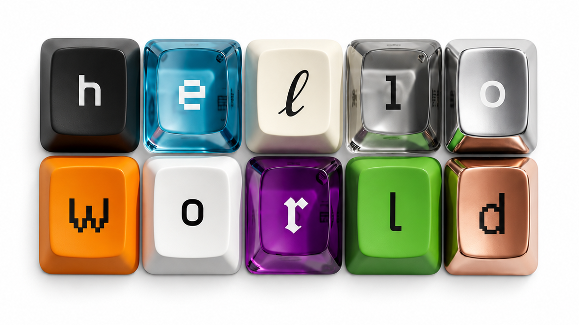 Hello World keys